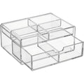 Vndrk Clear Acrylic Divided Drawer Organizer 6 Slot