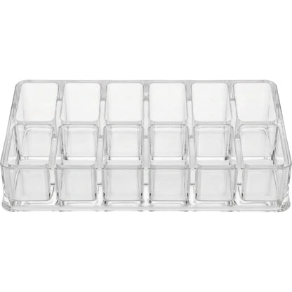 Vndrk Clear Acrylic Slim Lipstick Tray 8 Slot