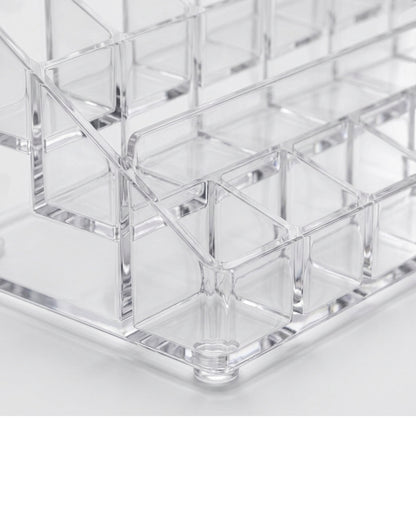 Vndrk Four Tier 24 Slot Acrylic Lipstick Organizer Clear - Detail view
