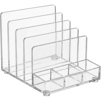 Vndrk Stepped Palette File Acrylic Organizer Front Tray Clear - Product view